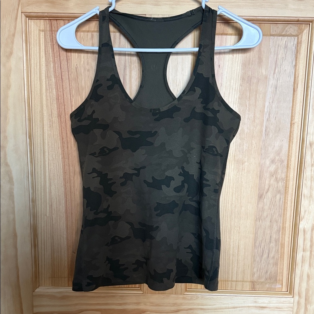 Camo Racerback Tank Top Lululemon